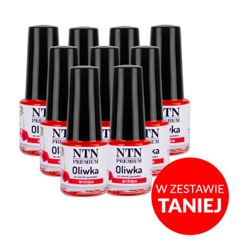 100 pièces d'huile pour cuticules et ongles NTN Premium au parfum de cerise, 5 ml, n° 12