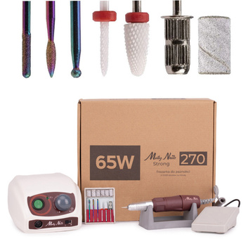 Fraiseuse pour manucure et pédicure 65 W Molly Nails blanche Strong 270, 35 000 tours/minute