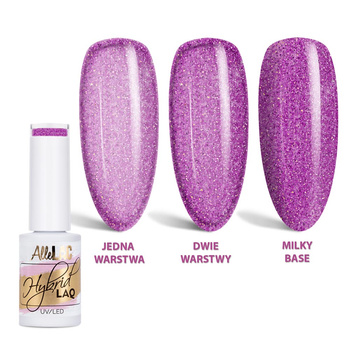 Vernis hybride LED/UV Gel Polish n° 236 Édition limitée AlleLac 5 g