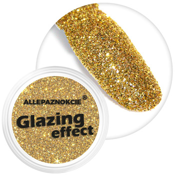 Poudre pour ongles Glazing effect Allepaznokcie pot 2,5 g Gold 2