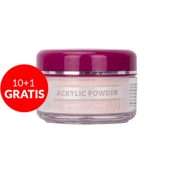 10 + 1 gratuit Poudre acrylique pour ongles Allepaznokcie Cover Pink Acrylic Powder 15 g n° 7