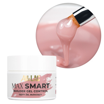 Gel de construction épais AlleLac Max Smart Builder Gel Control Perfect Nude 45 g
