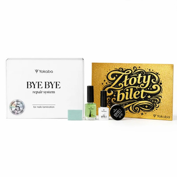 Kit de laminage des ongles pour la reconstruction et le renforcement Yokaba ByeBye Repair System