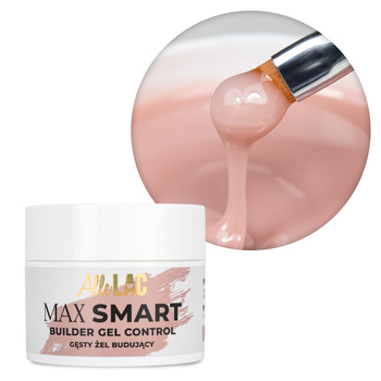 Gel de construction épais AlleLac Max Smart Builder Gel Control Pure Nude 45 g