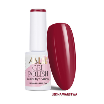 Vernis hybride LED/UV Gel Polish Reds R10 Wine AlleLac sans HEMA/Di-HEMA 6 g