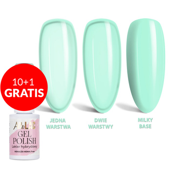 10 + 1 gratuit Vernis hybride LED/UV Gel Polish Greens G10 Laguna AlleLac sans HEMA/Di-HEMA 6 g