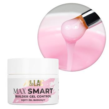 Gel de construction épais AlleLac Max Smart Builder Gel Control Sweet Pink 45 g