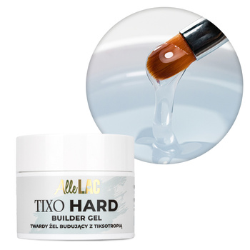 Gel de modelage thixotrope AlleLac Tixo Hard Builder Gel Clear 45 g