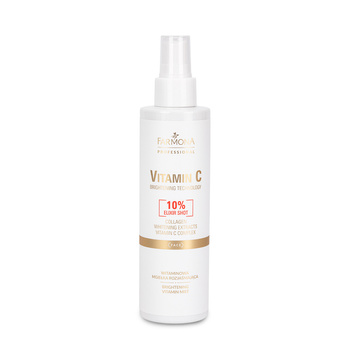 Brume éclaircissante vitaminée Farmona Vitamin C elixir shot 10 % 200 ml