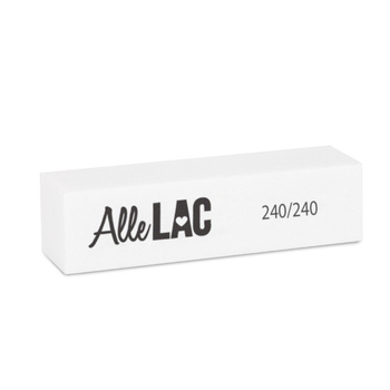 Bloc de polissage AlleLac 240/240 Standard blanc, 1 pièce