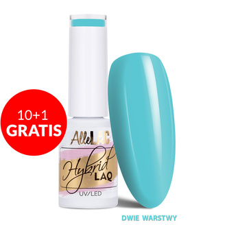 10 + 1 gratuit - Vernis semi permanent LED/UV Gel Polish n° 253 Édition limitée AlleLac 5 g