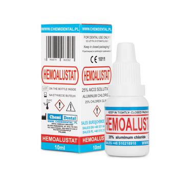Hemoalustat, solution pour arrêter le saignement des cuticules, 10 ml