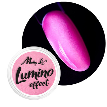 Poudre pour ongles phosphorescente MollyLac Lumino Effect n° 6