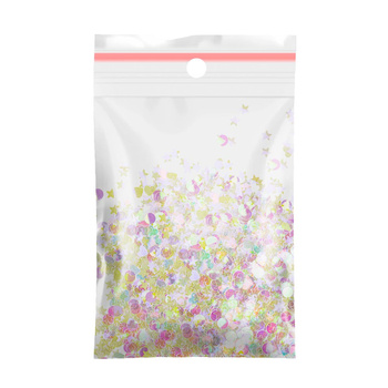 Décoration holographique pour ongles, assortiment n° 5, 2 g