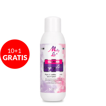 10 + 1 gratuit : Nettoyant dégraissant pour la plaque de l'ongle. Je vais te nettoyer... MollyLac 500 ml