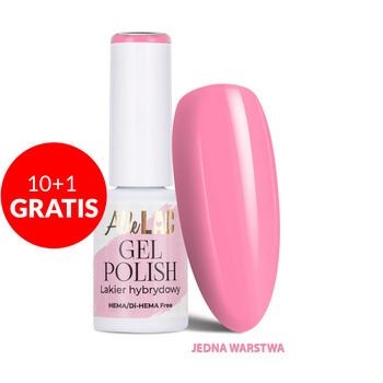 10 + 1 gratuit Vernis hybride LED/UV Gel Polish Pinks Sweet AlleLac sans HEMA/Di-HEMA 6 g