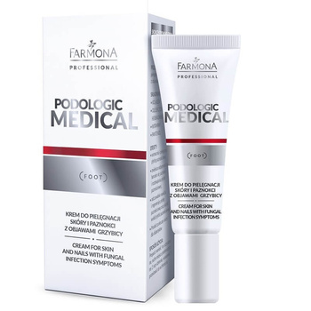 Crème de soin pour la peau et les ongles présentant des symptômes de mycose Farmona Podologic Medical 15 ml