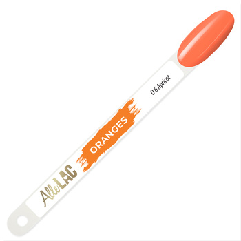 Modèles de bâtonnets AlleLac Oranges O6 Abricot