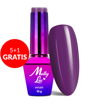 5 + 1 gratuit : Vernis hybride MollyLac AntiDepressant Magnetique 10 g n° 492