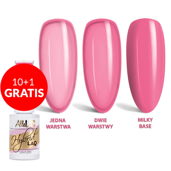10 + 2 gratuits - Vernis hybride LED/UV Gel Polish n° 224 Édition limitée AlleLac 5 g