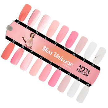Nuancier Ntn Premium Miss Universe Collection : brillant et mat, 9 couleurs