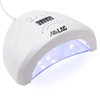 Lampa do paznokci dual UV/LED 48W AlleLac do lakierów hybrydowych żeli i akrylożeli biała 1S 3m długości kabla