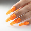 Kolorowy top bez przemywania top no wipe Crystal Glass Molly Nails Orange HEMA/Di-HEMA Free 10g