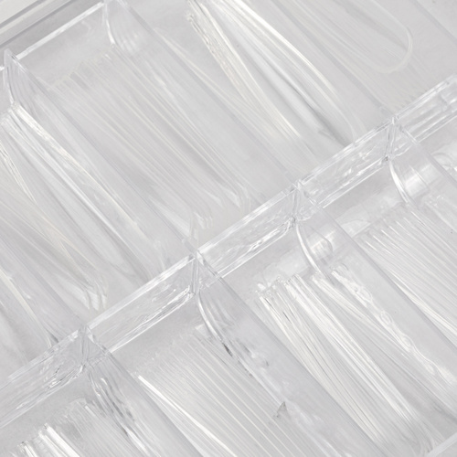 Tipsy do szybkiego przedłużania paznokci Nail Tips NTN Premium ballerina slim 100 szt