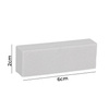Mini-polisseuse double face Buffer 180/240 grise, 50 pièces