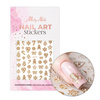 Selbstklebende Weihnachts-Nagelaufkleber von MollyNails SWA58