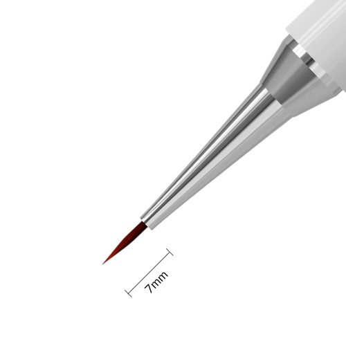 Pincel doble cara para decoraciones de 7 mm y 12 mm Staleks EXCLUSIVE