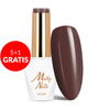 5+1 free Molly Nails Choco Dreams Sticky Toffee HEMA/Di-HEMA Free Hybrid Nail Polish 8g No. 354