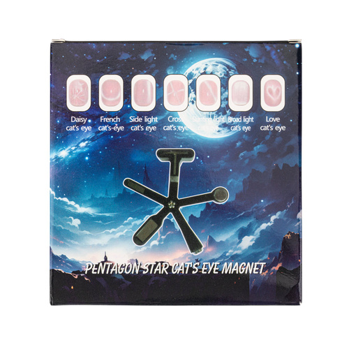 6-in-1 star magnetizer for cat's eye, black