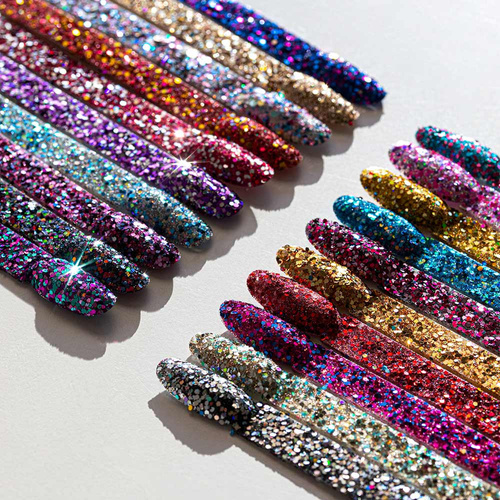 Polvo para uñas con efecto joya After Party Allepaznokcie 1 g N.º 04