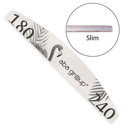 Pilnik Aba Group łódka półksiężyc szary 180/240 slim 1 szt
