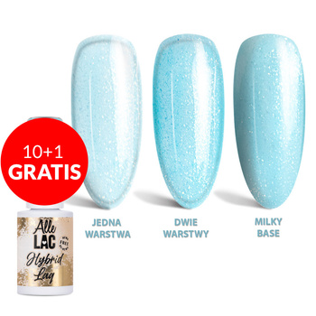 10+1 gratis Smalto ibrido LED/UV Gel Polish n. 319 Edizione limitata AlleLac senza HEMA/Di-HEMA 5 g