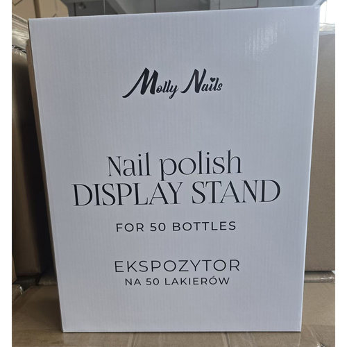Expositor para 45 esmaltes híbridos Molly Nails de 8 g - vacío