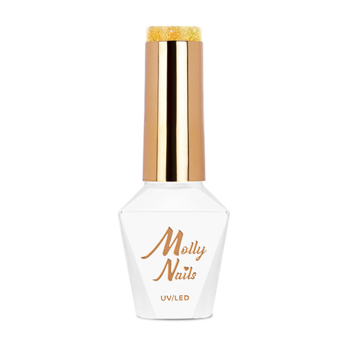 Molly Nails Flashing Lights Neon Caribbean Crush HEMA/Di-HEMA Free Hybrid Nail Polish 8g No. 641