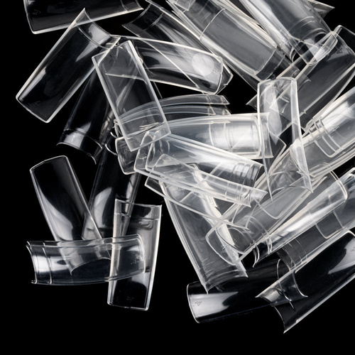 Tips en verre, poche courte, complément de tailles n° 4. 60 pièces.