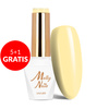 5 + 1 gratuit Vernis hybride LED/UV Gel Polish Molly Nails Power Flower n° 720 Yellow Daffodil sans HEMA/Di-HEMA 8 g