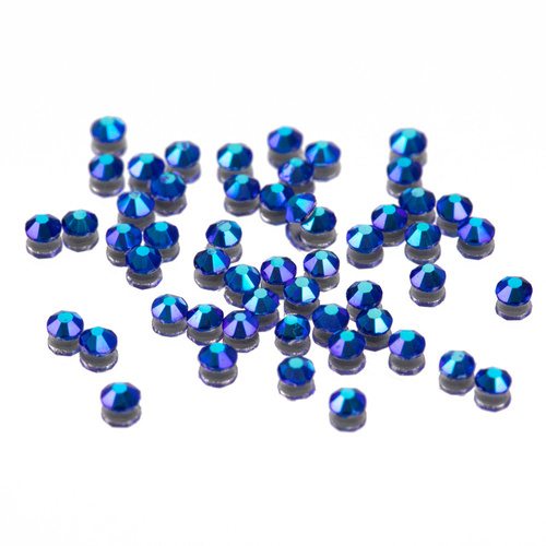 Glas-Strasssteine für Nägel SS5 Sapphire AB ca. 1440 Stück pro Packung