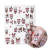 Selbstklebende Weihnachts-Nagelaufkleber von Molly Nails QJK-5D146