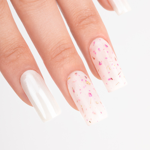 5+1 безкоштовно Гібридний лак Molly Nails Flowers Nails без HEMA/Di-HEMA, 8 г, № 152