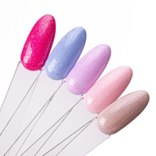 Top Glitter no wipe AlleLac Silver HEMA/Di-HEMA Free 7g