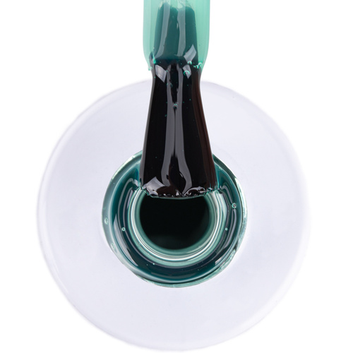 10 + 1 gratis LED/UV-Hybridlack „Gel Polish Greens G10 Laguna“ von AlleLac, frei von HEMA und Di-HEMA, 6 g