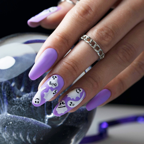 5+1gratis Lakier hybrydowy Molly Nails Yoghurt Lily Blossom HEMA/Di-HEMA Free 8g Nr 122