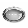 Plateau à outils métallique NTN Premium, rond, argenté