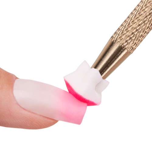 Pince à éponges pour ombre Molly Nails, 12,2 cm, dorée