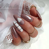 5+1gratis Lakier hybrydowy MollyLac Delicate Woman Cappuccino 10g Nr 62
