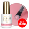 10+1gratis Żel budujący w butelce z pędzelkiem Gel in Bottle Molly Nails Pro Salon Pink Sorbet HEMA/Di-HEMA Free 15g